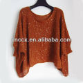 13STC5500 neues Design Damen stricken Poncho